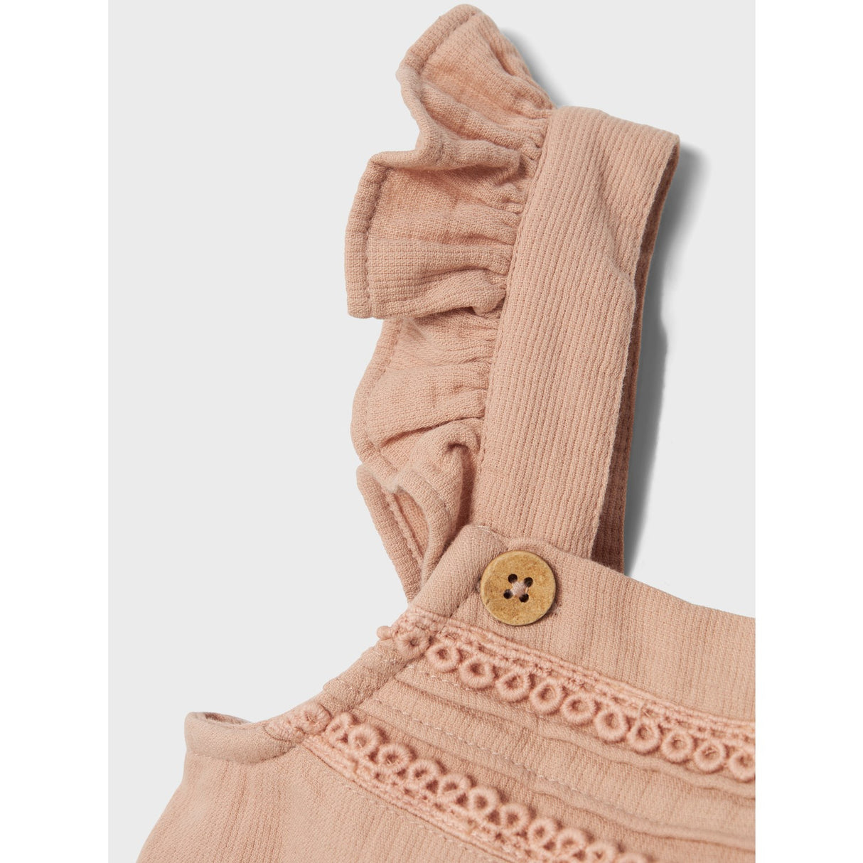 Lil'Atelier Rugby Tan Salene Loose Overalls