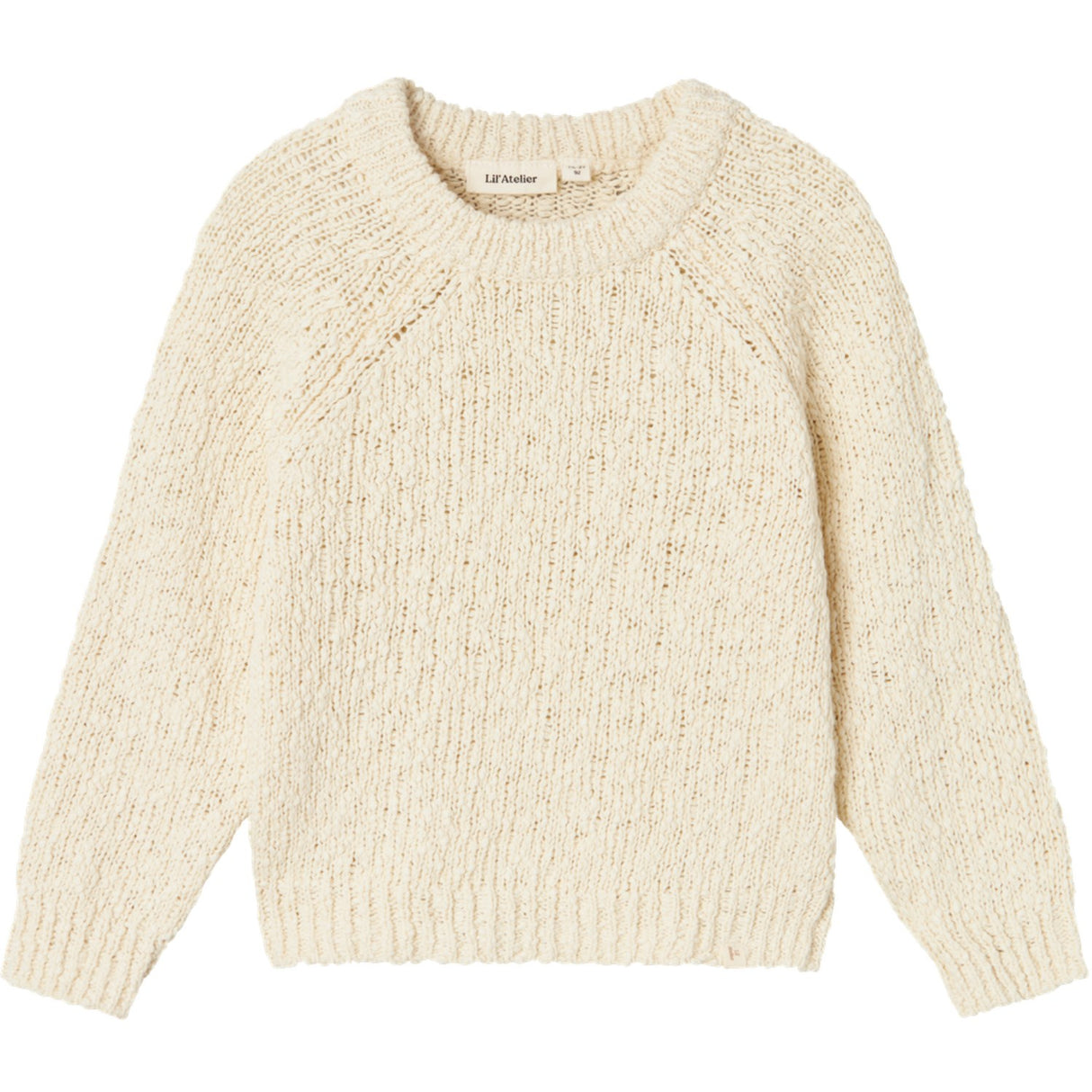 Lil'Atelier Turtledove Sally Knit Blouse