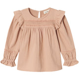 Lil'Atelier Rugby Tan Salene Loose Blouse