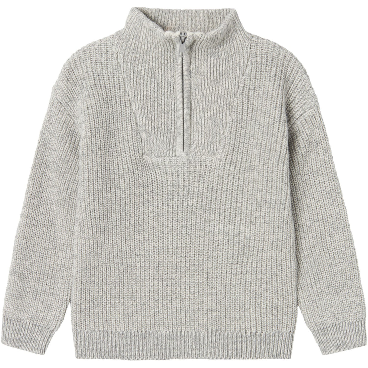 Name It Grey Melange Safalle Knit Pullover