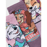 Name It Lavender Mist Nara Paw Patrol 3-Pack Socks