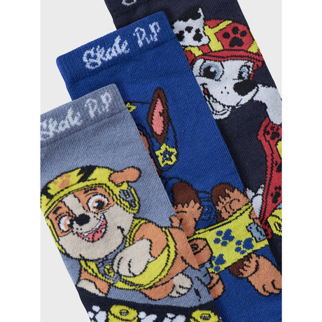 Name It Flint Stone Norwin Paw Patrol 3-Pack Socks