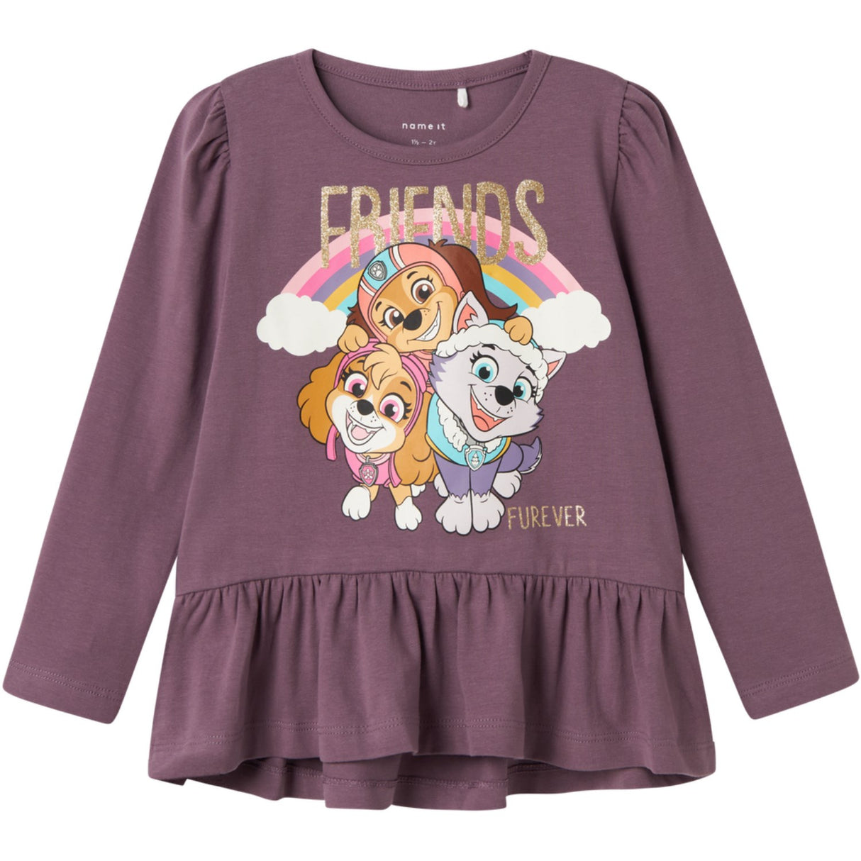 Name It Arctic Dusk Narras Paw Patrol Blouse