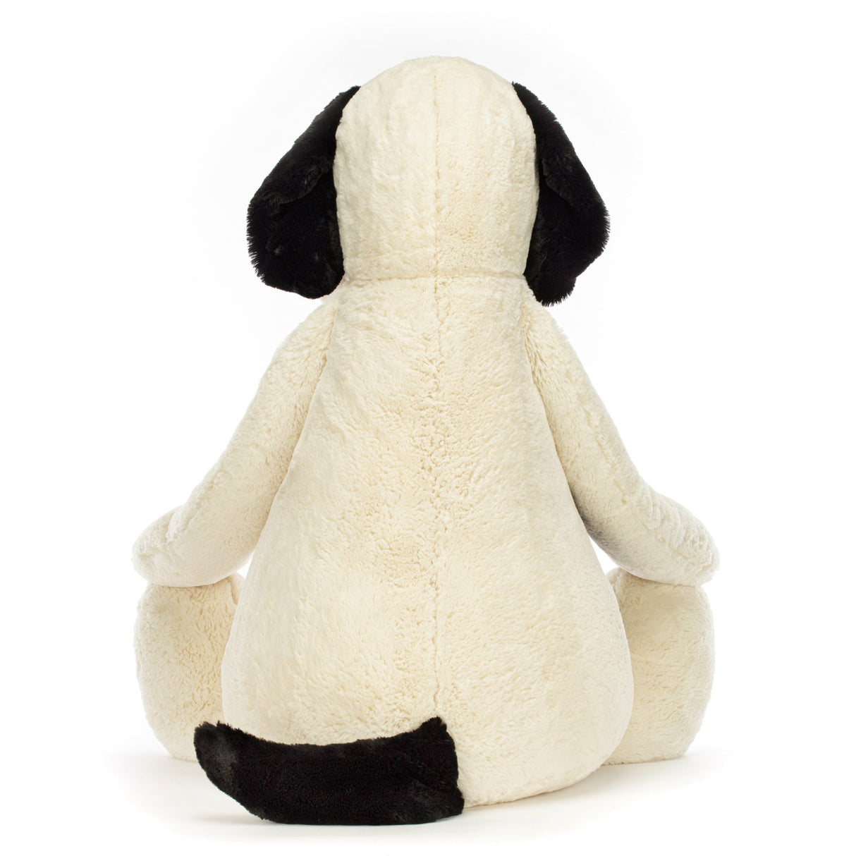 Jellycat Bashful Black/Creme Puppy 108 cm