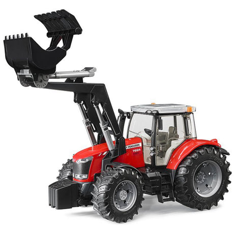 Bruder Massey Ferguson 7624 with frontloader