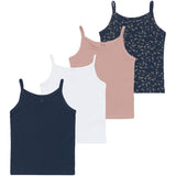 The New Multi Color Mood Indigo Girls Basic Strap Top Multi Pack