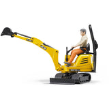 Bruder JCB Micro excavator 8010 CTS and construction work