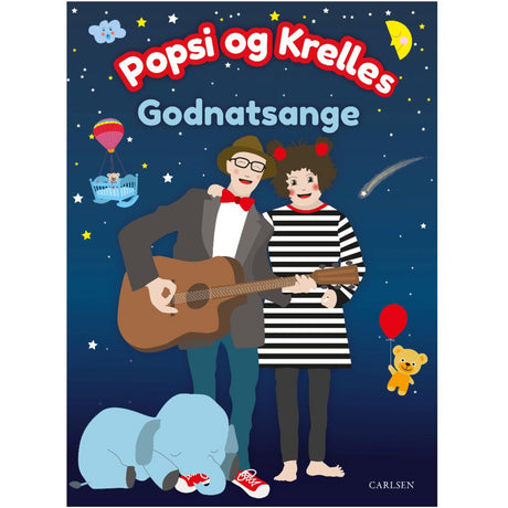 Forlaget Carlsen Popsi And Krelles godnatsange