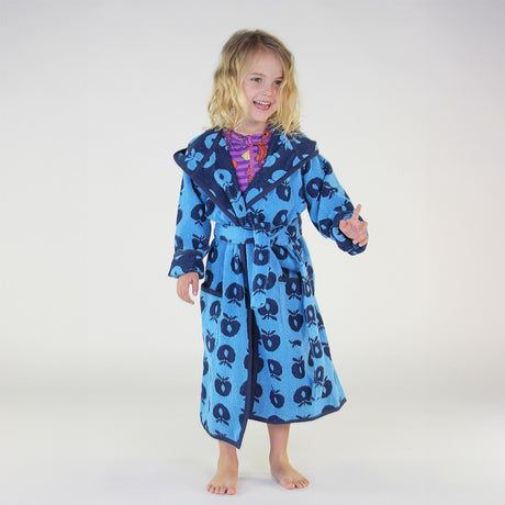 Småfolk Blue Grotto  Bathrobe Med Æbler