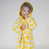 Småfolk Yellow  Bathrobe Med Æbler