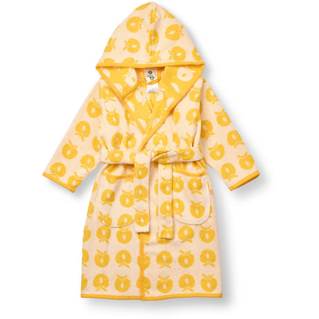 Småfolk Yellow  Bathrobe Med Æbler