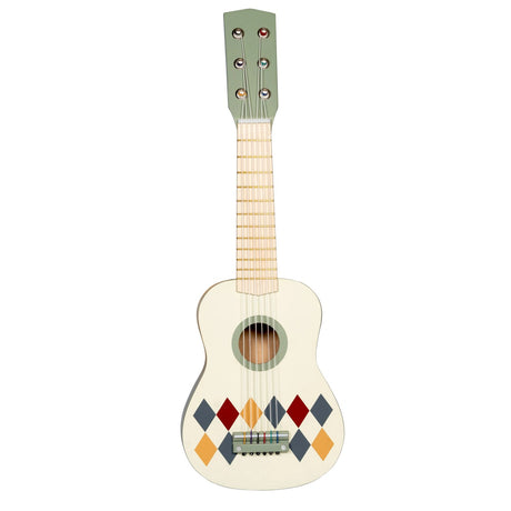 Mamamemo Guitar w/6 Strings, Harlequin