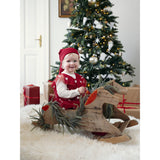 Hust & Claire Teaberry Felone Christmas Hat