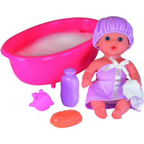 Happy Friend Mathilde Doll 25 cm with Bathtub