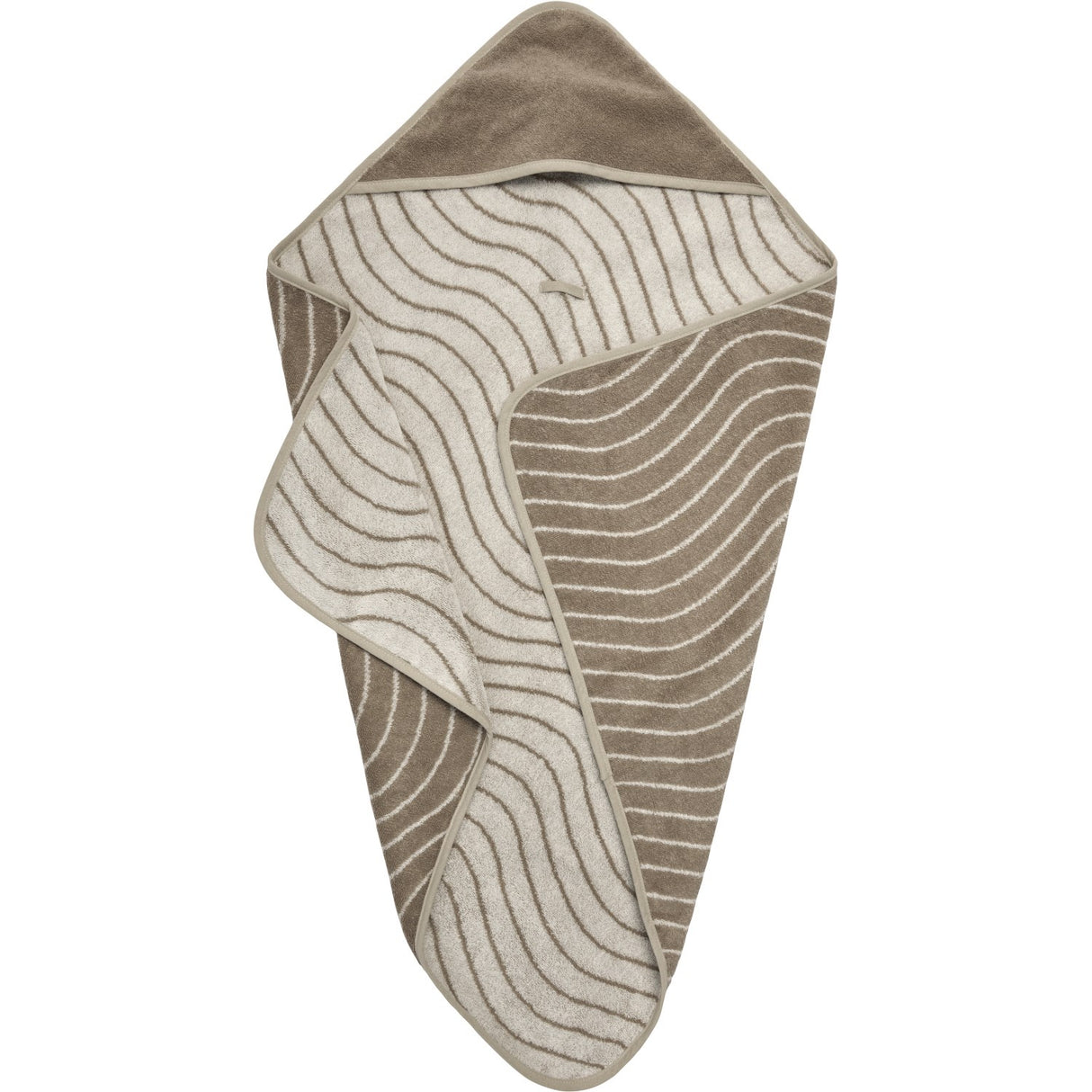 Leander Cappucino Hoodie Towel Woodland