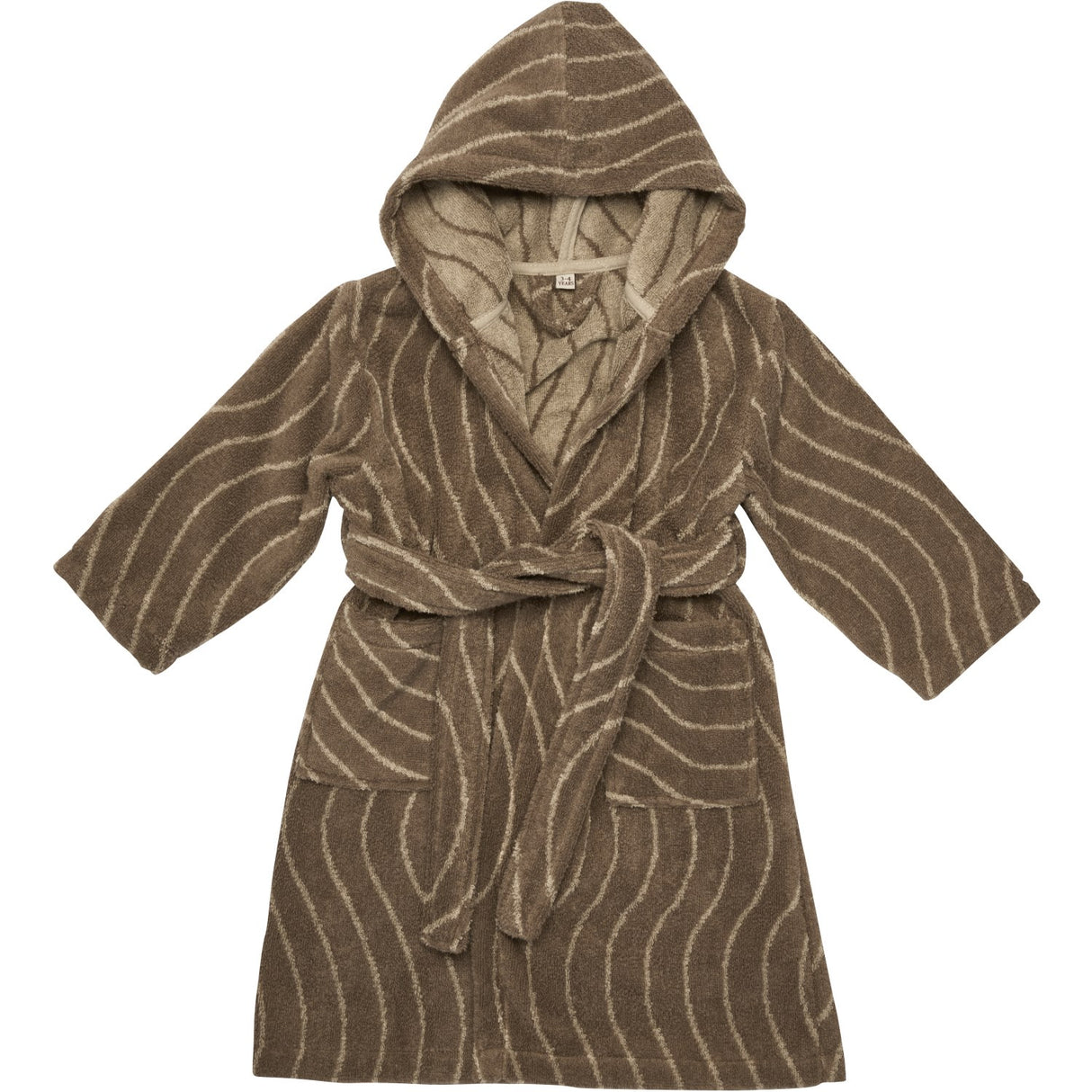 Leander Mocca Bathrobe Woodland