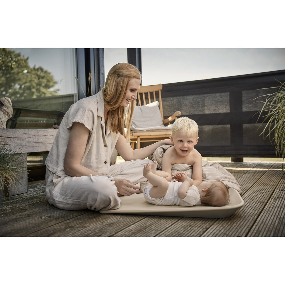 Leander Cappucino Matty™ Mini Changing Pad