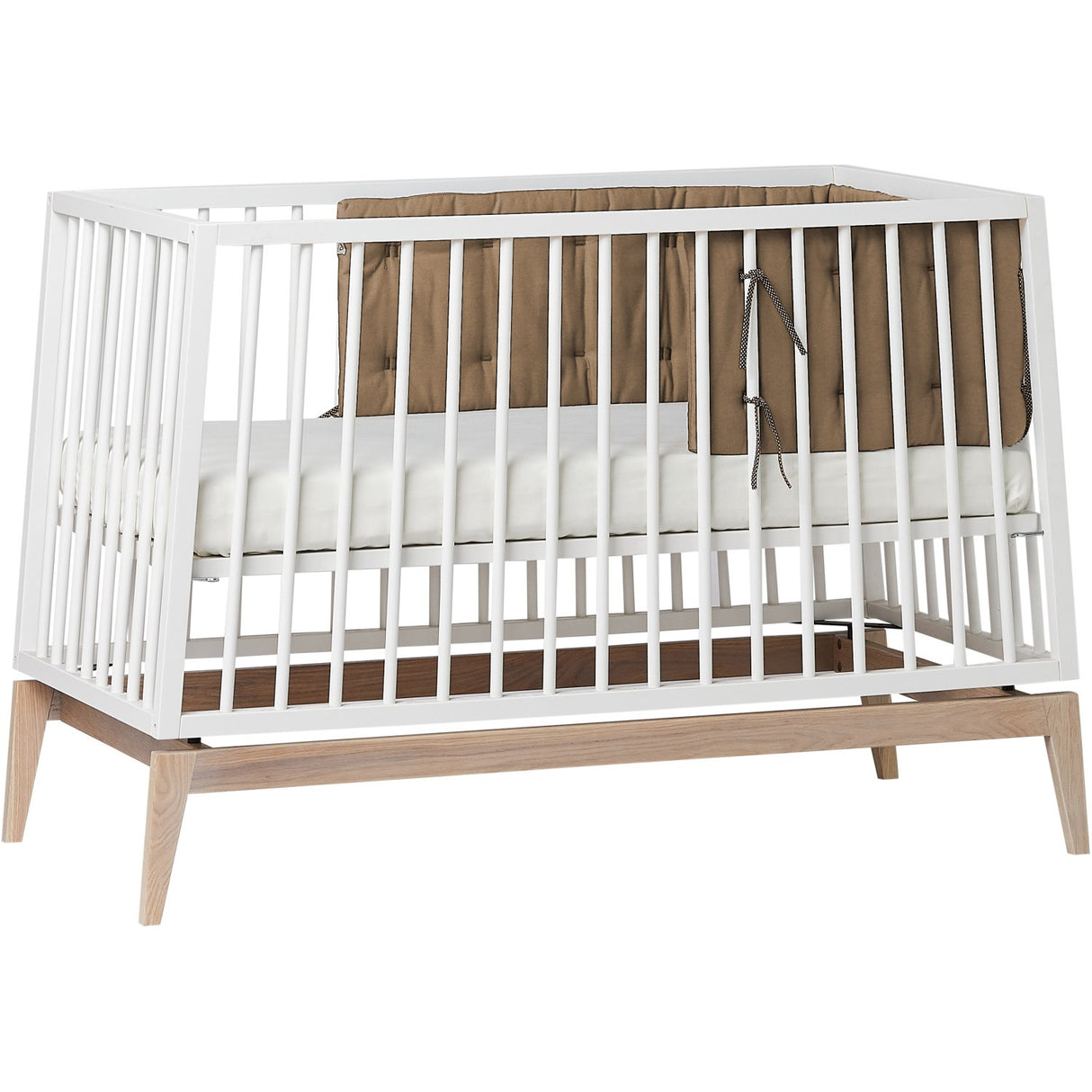 Leander Mocca Cot Bumper For Leander Linea™ And Luna™ Baby Bed