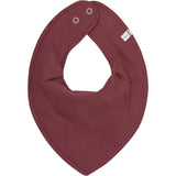 Pippi New Maroon Bandana Bib Solid 5-pack