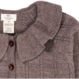 Copenhagen Colors Natural Melange Merino Cardigan w. Collar