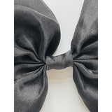 Dolly by Le Petit Tom Black Dolly World Big Organza Hair Bow