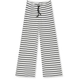 Mads Nørgaard Vanilla Ice/Black 2x2 Cotton Stripe Verona Pants