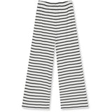 Mads Nørgaard Vanilla Ice/Black 2x2 Cotton Stripe Verona Pants