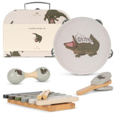 Konges Sløjd Crocodile Wooden Music Sets Fsc