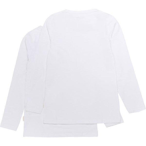 Minymo White Blouse Basic 35 2-pack