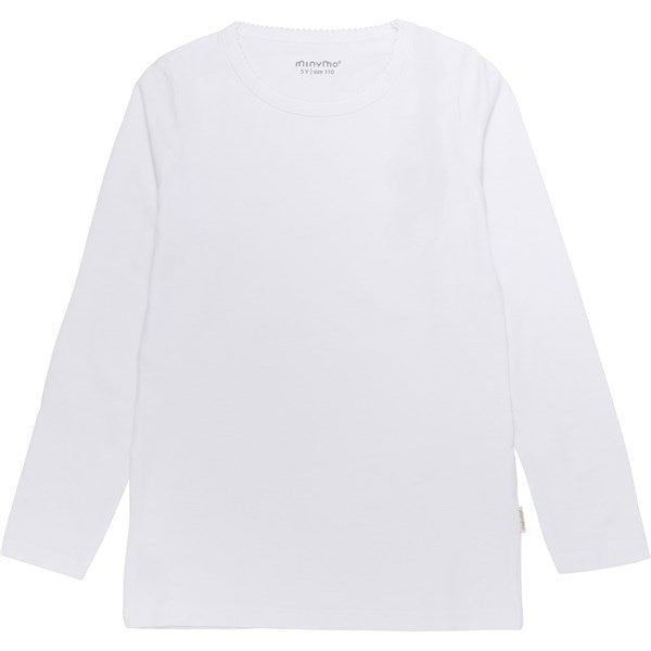 Minymo White Blouse Basic 35 2-pack