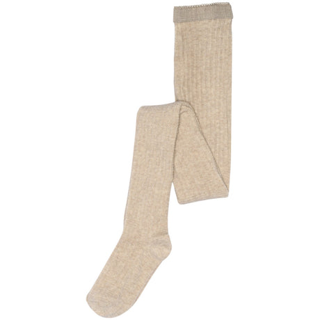 Mp Danmark Beige Melange Inger tights