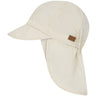 MELTON Buttercream Poplin cap - neck shade