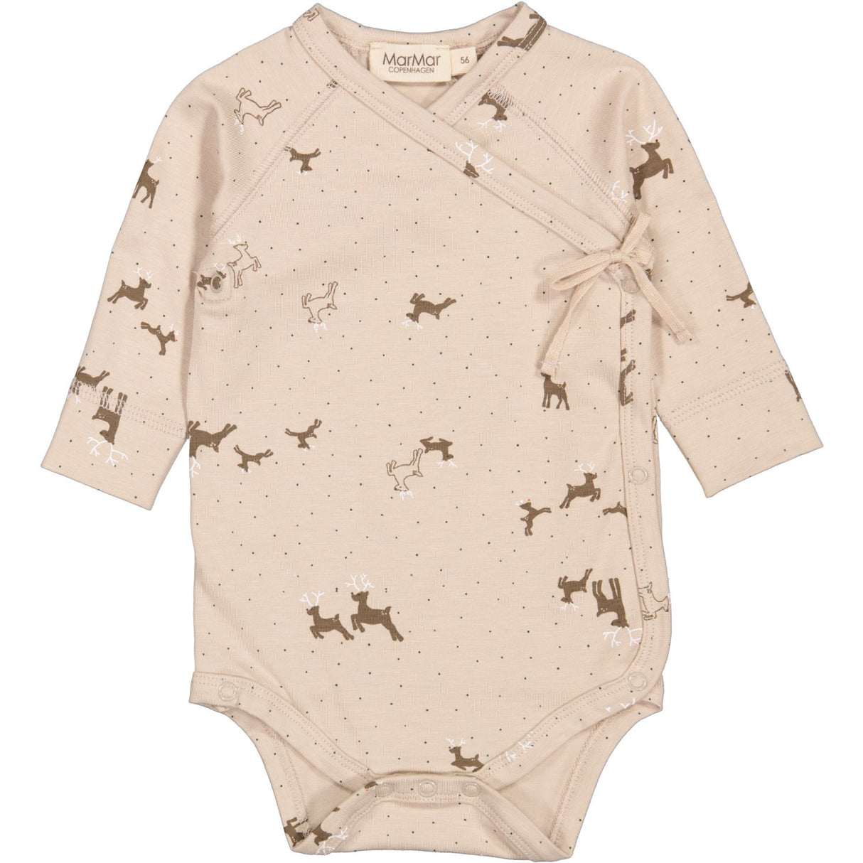 MarMar New Born Modal Smooth Print Reindeer Belita Body