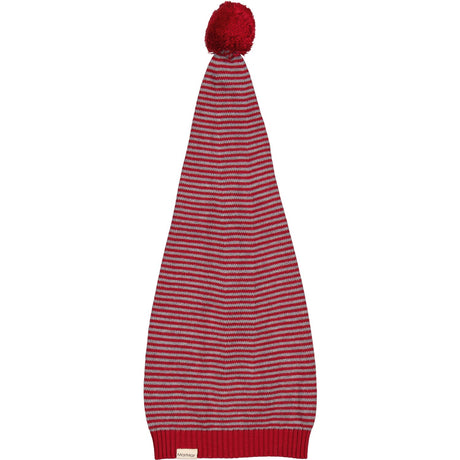 MarMar Cotton Rayon Knit Stripe Hibiscus Red Stripe Alfen Christmas Hat