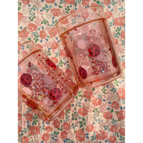 Konges Sløjd Ladybug 2 Pack Ladybug Glitter Cups