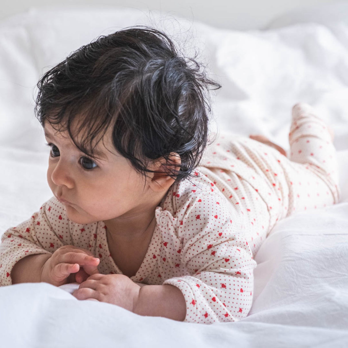 That's Mine Lots Of Love Red Ellis Bodystocking