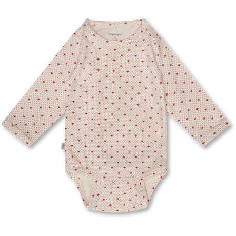 That's Mine Lots Of Love Red Ellis Bodystocking