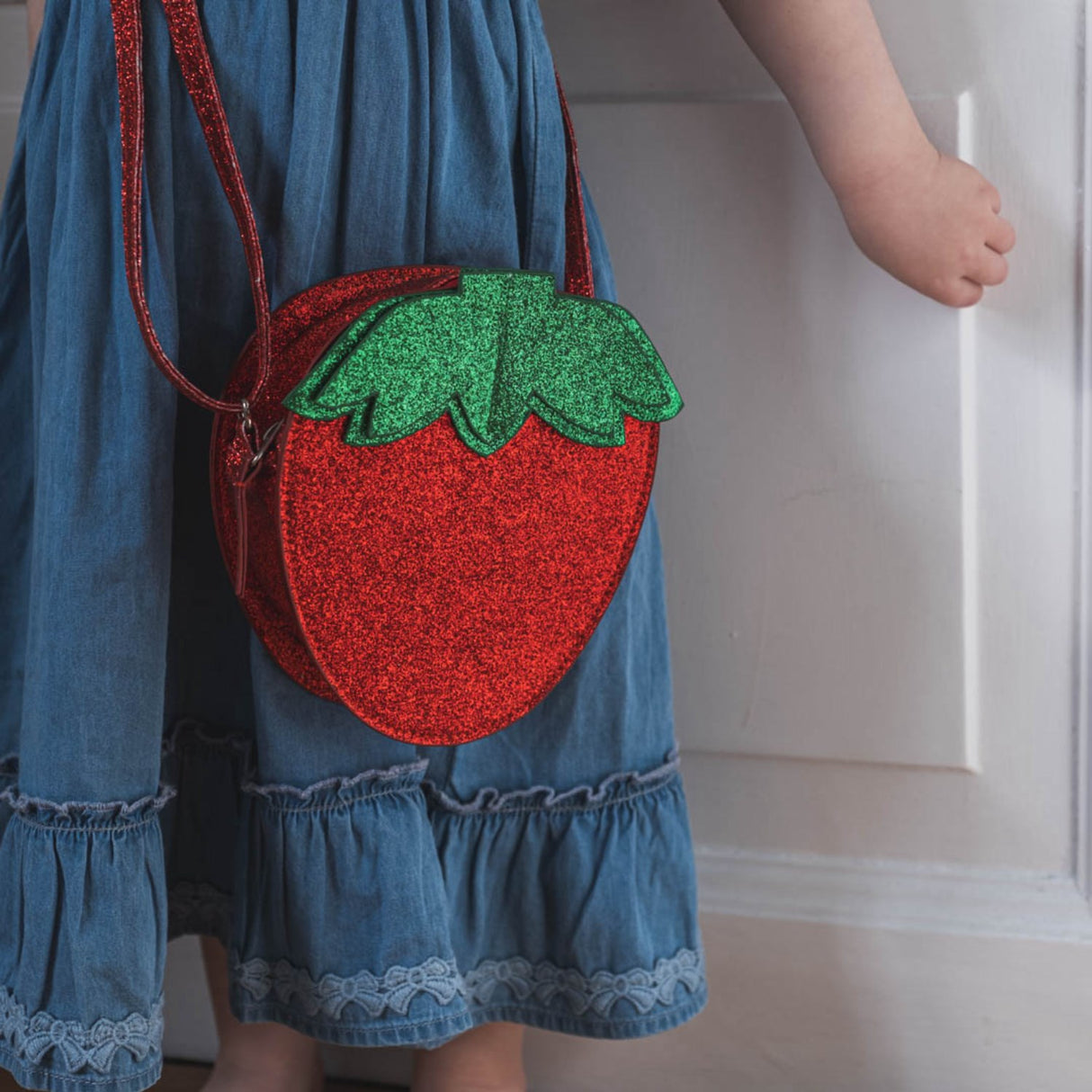 That's Mine Strawberry Red Juliet Shoulder Bag