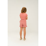 The New Old Rose Lotus Rib T-Shirt