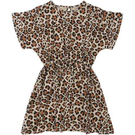 The New Feather Gray AOP Orella Dress