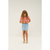 The New Light Blue Denim Oda Denim Skirt