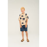 The New Medium Blue Denim Re:turn Loose Fit Shorts