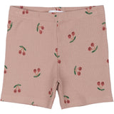 THE NEW Siblings Adobe Rose AOP Oona Tight Rib Shorts