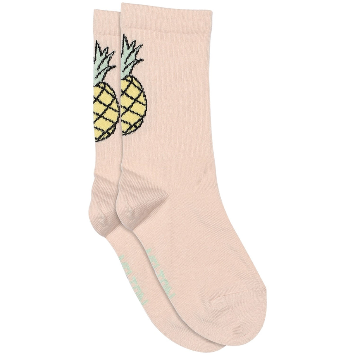 MELTON Crystal Pink Pineapple socks