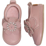MELTON Ash Rose Daisy leather slippers