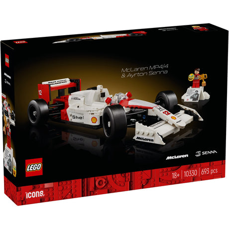 LEGO® Icons McLaren MP4/4 And Ayrton Senna