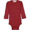 MarMar Modal Hibiscus Red Plain Body LS