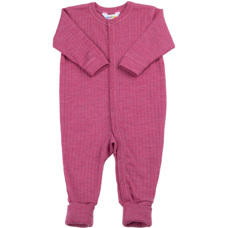 Joha Wool Pink Nightsuit 2i1 Fod Basic