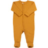 Joha Wool Yellow Nightsuit 2in1 Foot Basic