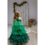 great pretenders christmas tree dress white christmas dresses Great Pretenders Christmas Tree Dress with Headpiece, SIZE US 3-4